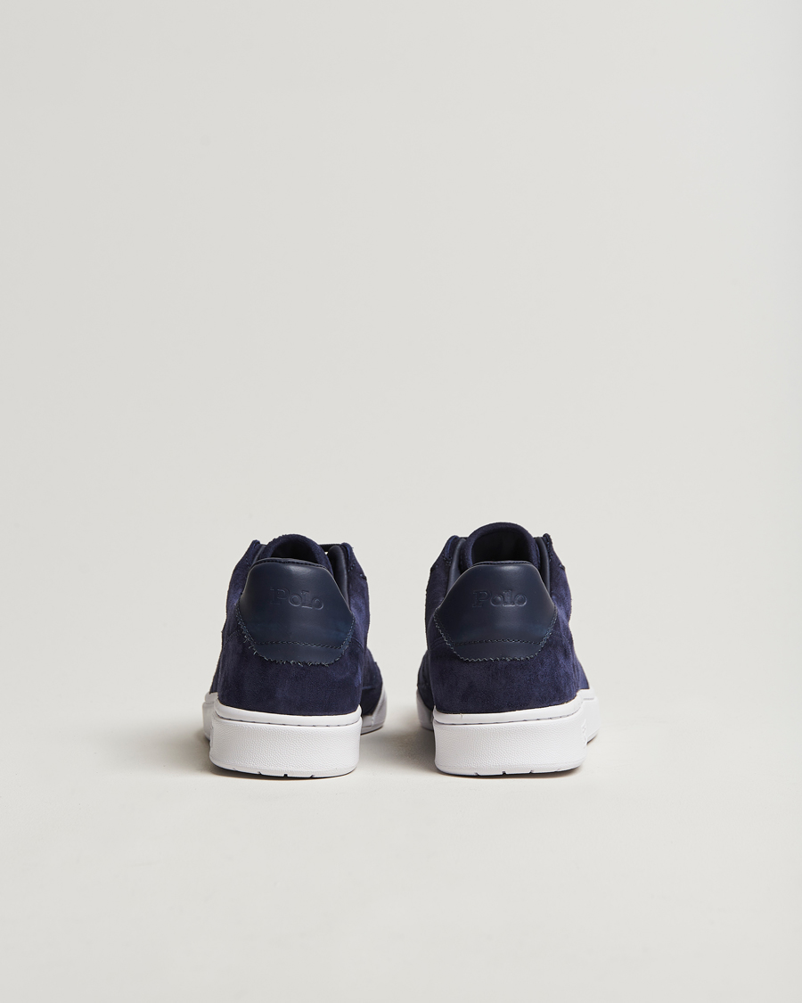 Herren | Polo Ralph Lauren Polo Court Sneaker Navy Suede | Polo Ralph Lauren | Polo Court Sneaker Navy Suede