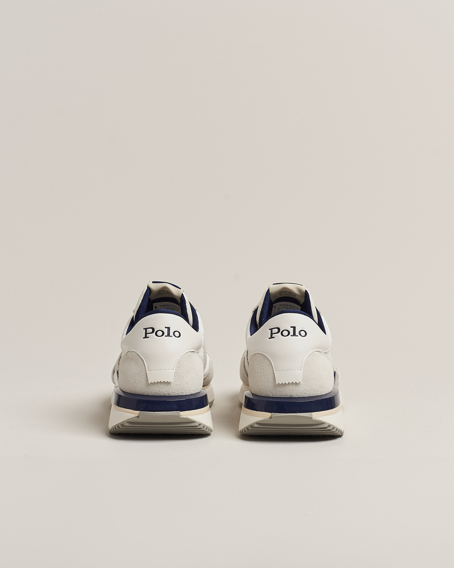 Herren | Polo Ralph Lauren Train 89 PP Sneaker Deckwash White/Newport Navy | Polo Ralph Lauren | Train 89 PP Sneaker Deckwash White/Newport Navy