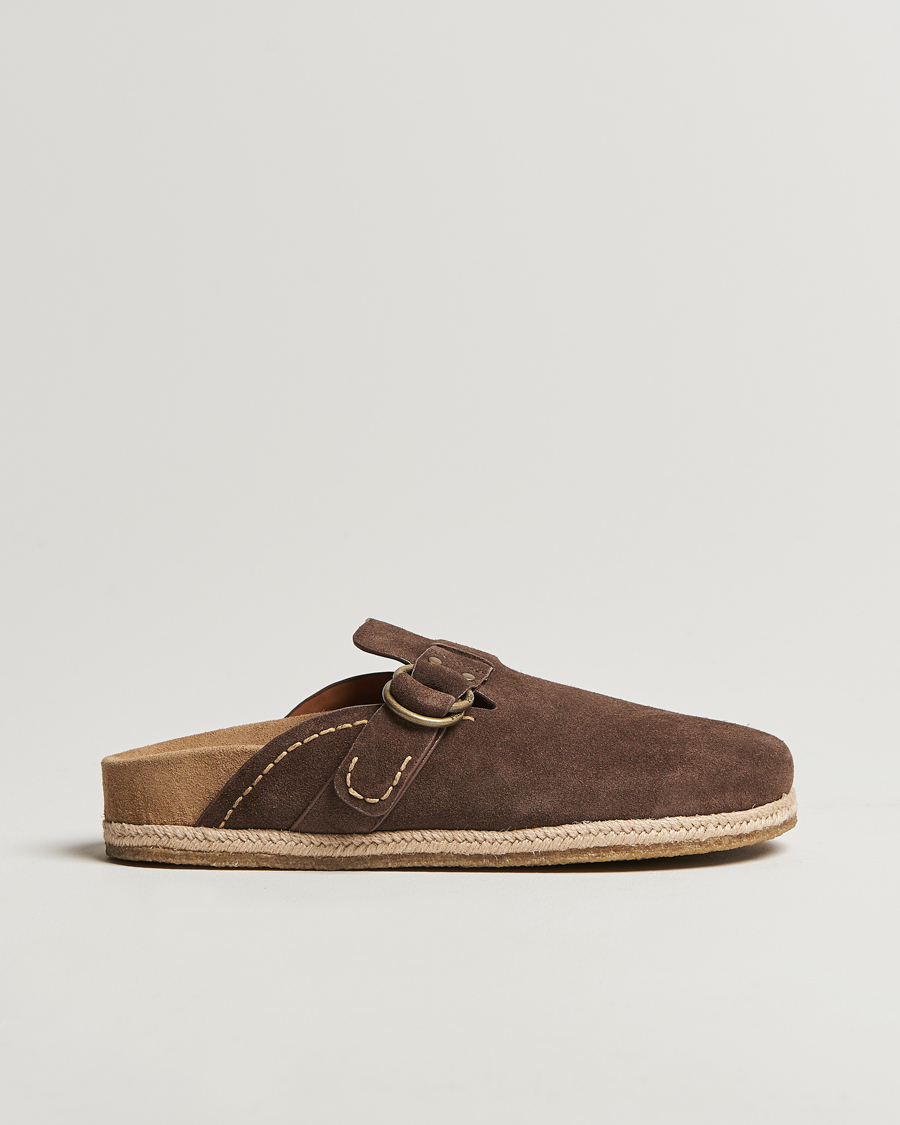 Herren | Polo Ralph Lauren Turbach Clog Sandal Chocolate Brown | Polo Ralph Lauren | Turbach Clog Sandal Chocolate Brown