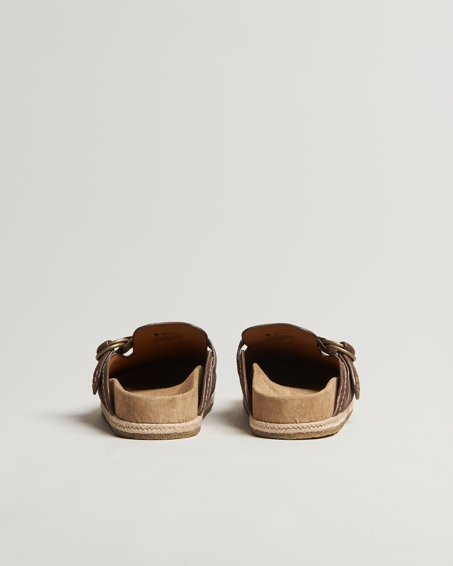 Herren | Polo Ralph Lauren Turbach Clog Sandal Chocolate Brown | Polo Ralph Lauren | Turbach Clog Sandal Chocolate Brown