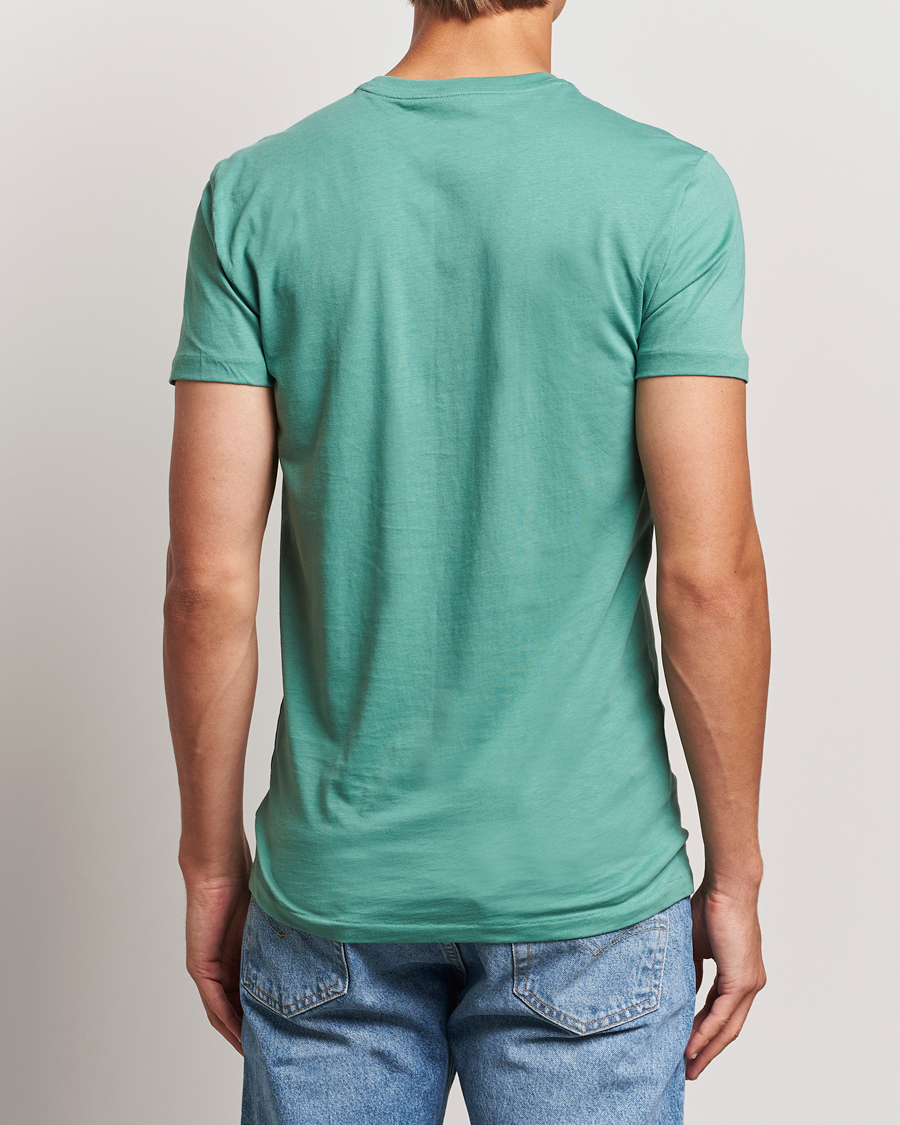 Herren | T-Shirts | Polo Ralph Lauren | 3-Pack Crew Neck T-Shirt Fairway Green/White/Damson Red