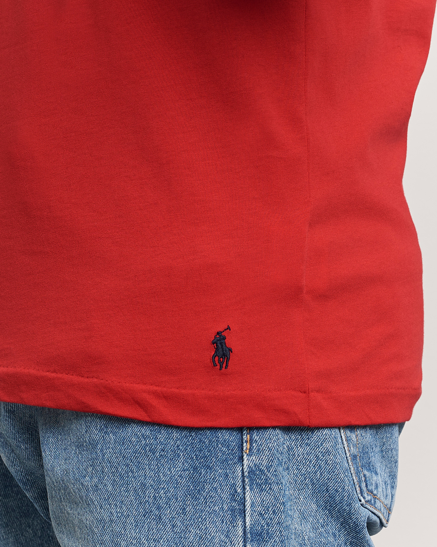Herren | T-Shirts | Polo Ralph Lauren | 3-Pack Crew Neck T-Shirt Blue/Navy/Red