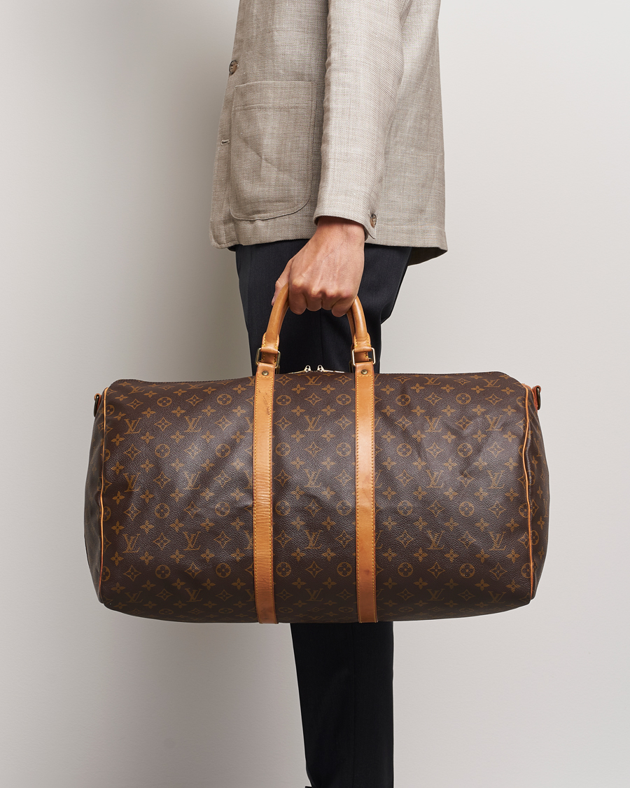 Herren | Louis Vuitton Pre-Owned Keepall 50 Bag Monogram | Louis Vuitton Pre-Owned | Keepall 50 Bag Monogram