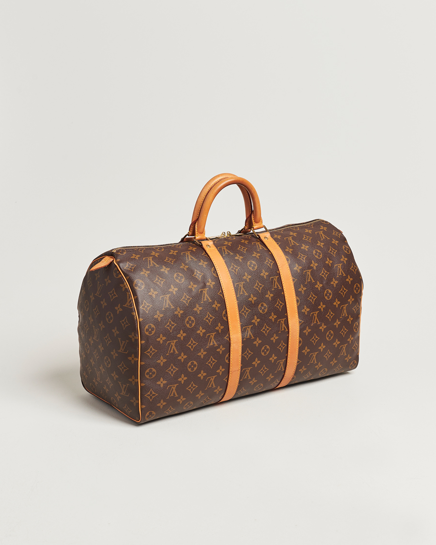 Herren | Louis Vuitton Pre-Owned Keepall 50 Bag Monogram | Louis Vuitton Pre-Owned | Keepall 50 Bag Monogram