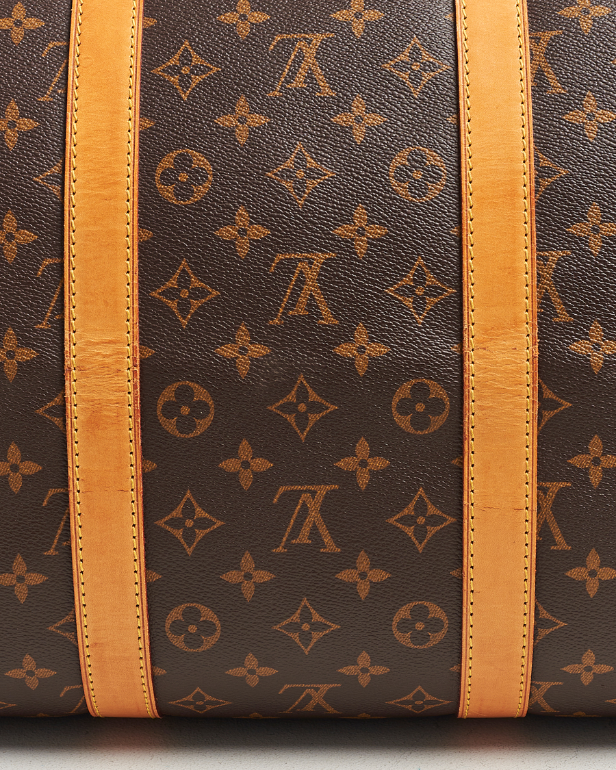 Herren | Louis Vuitton Pre-Owned Keepall 55 Bag Monogram | Louis Vuitton Pre-Owned | Keepall 55 Bag Monogram
