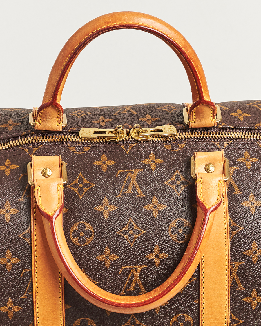 Herren | Louis Vuitton Pre-Owned Keepall 55 Bag Monogram | Louis Vuitton Pre-Owned | Keepall 55 Bag Monogram