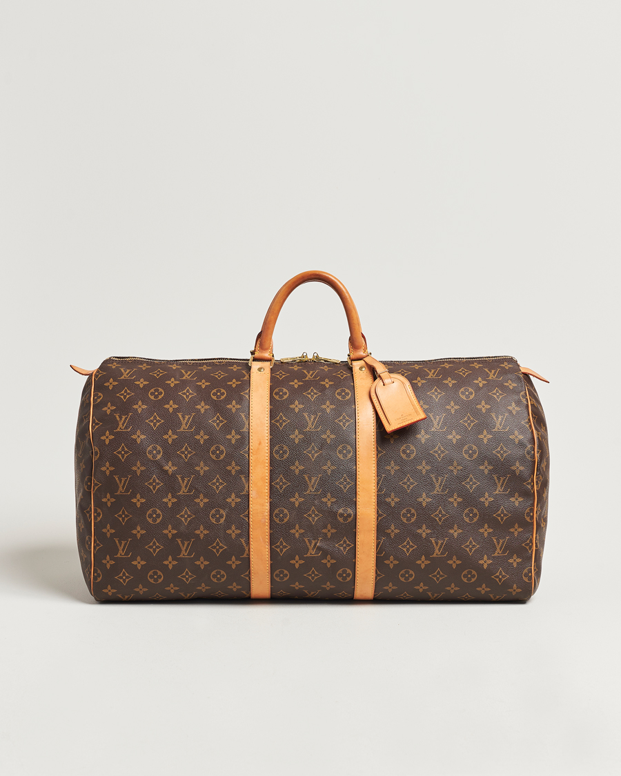 Herren | Louis Vuitton Pre-Owned Keepall 55 Bag Monogram  | Louis Vuitton Pre-Owned | Keepall 55 Bag Monogram 