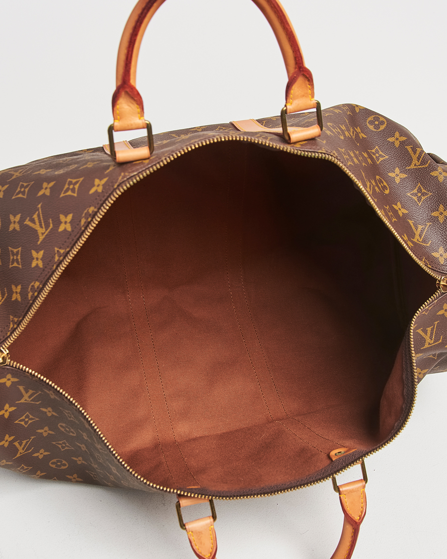 Herren | Louis Vuitton Pre-Owned Keepall 55 Bag Monogram | Louis Vuitton Pre-Owned | Keepall 55 Bag Monogram