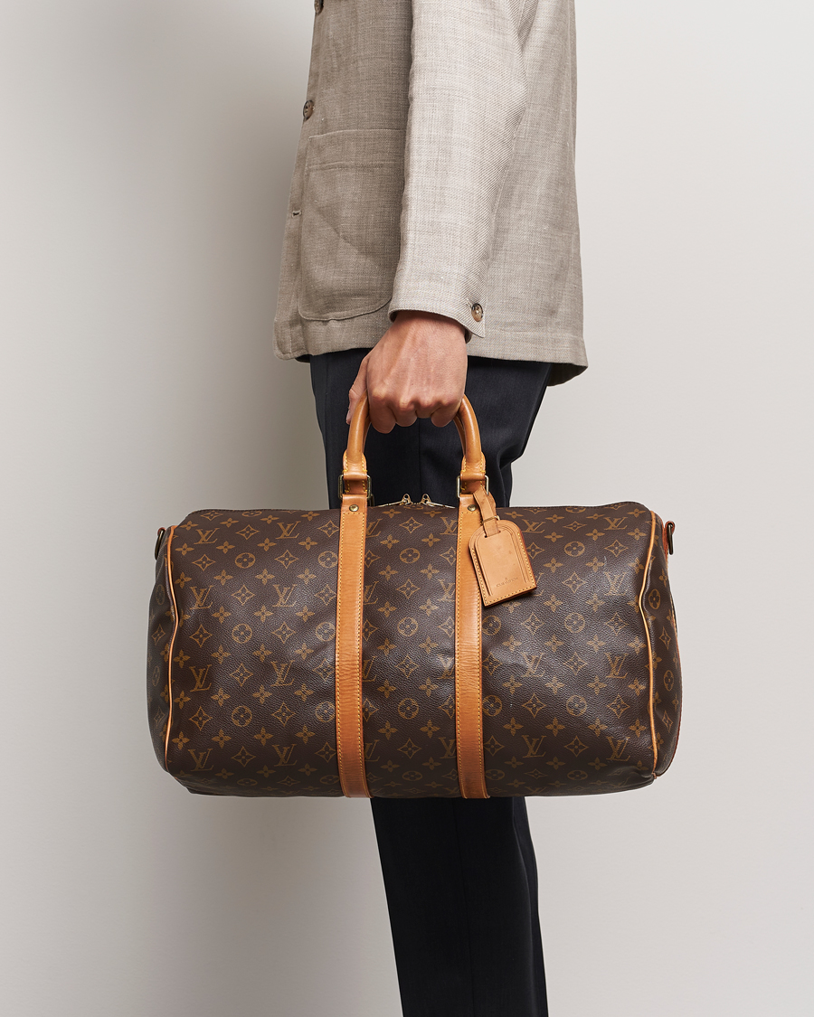 Herren | Louis Vuitton Pre-Owned Keepall Bandoulière 45 Monogram  | Louis Vuitton Pre-Owned | Keepall Bandoulière 45 Monogram 