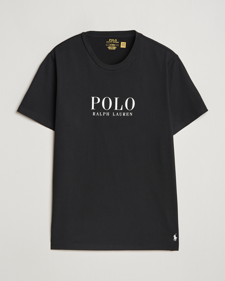 Herren | T-Shirts | Polo Ralph Lauren | Logo Cotton Jersey Sleep T-Shirt Black