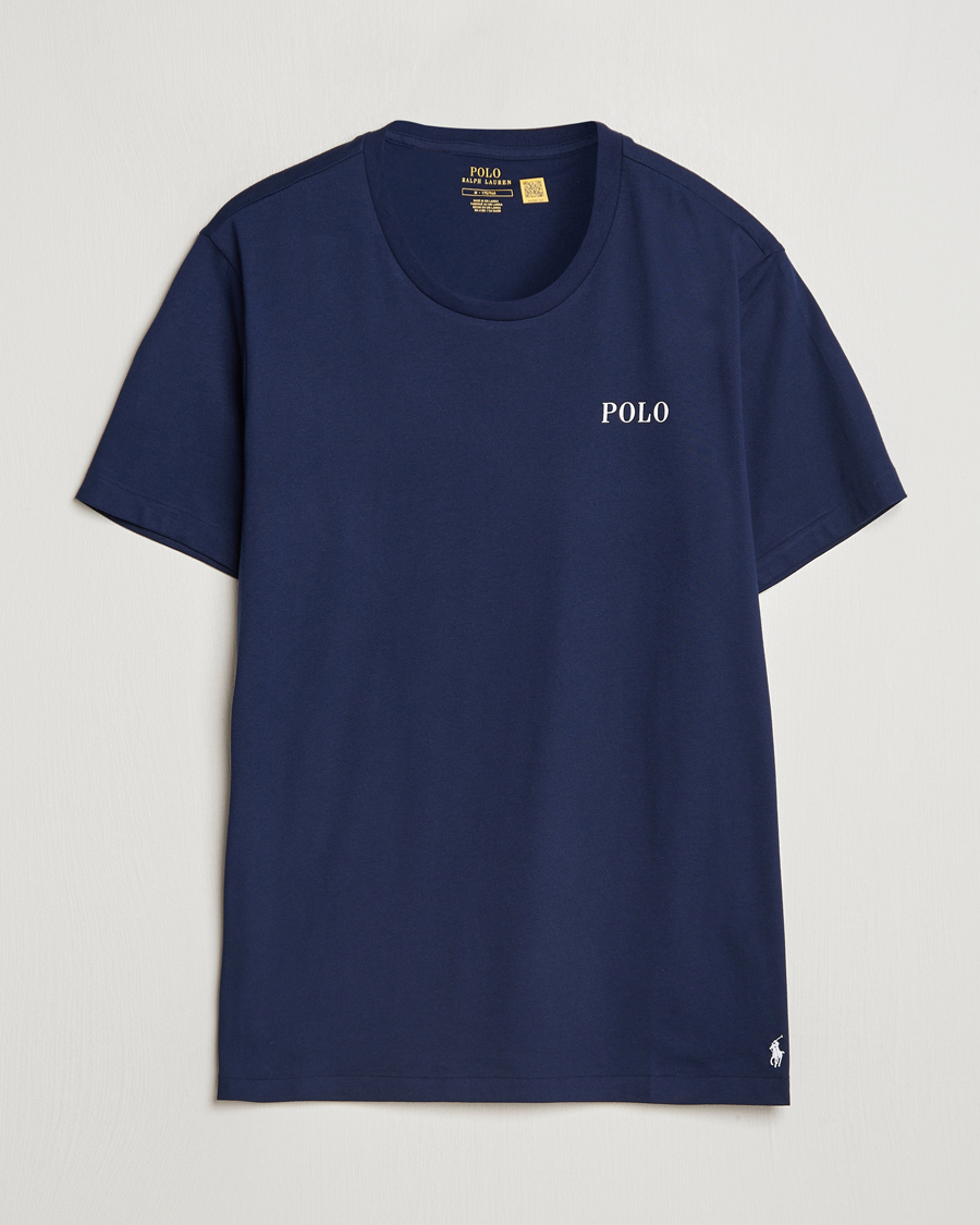 Herren | T-Shirts | Polo Ralph Lauren | Logo Cotton Jersey Sleep T-Shirt Cruise Navy