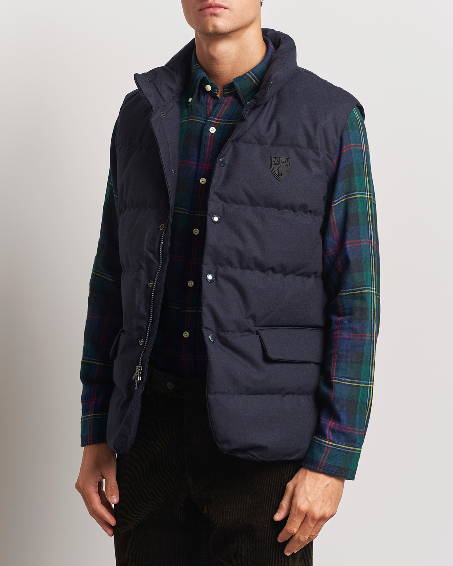 Herren | Jacken | Polo Ralph Lauren | Dunn Wool Vest Collection Navy