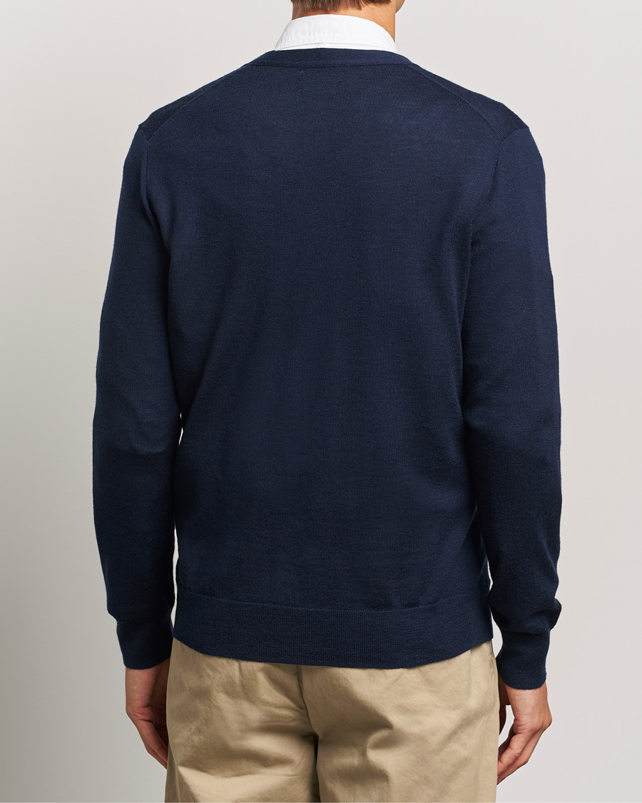 Herren | Pullover | Polo Ralph Lauren | Merino Knitted Cardigan Hunter Navy