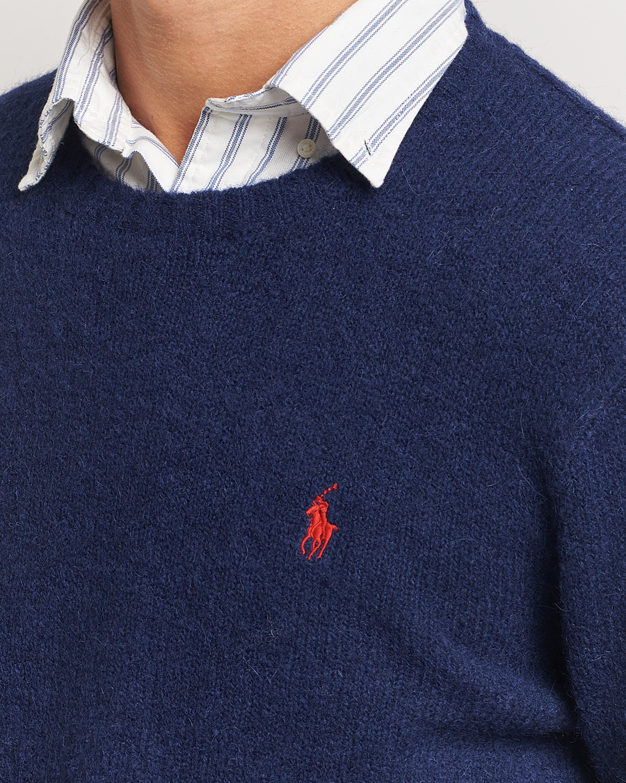 Herren | Pullover | Polo Ralph Lauren | Alpaca Crew Neck Sweater Bright Navy