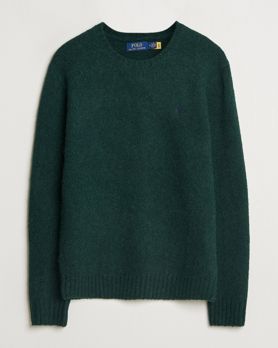 Herren | Pullover | Polo Ralph Lauren | Alpaca Crew Neck Sweater Moss Agate