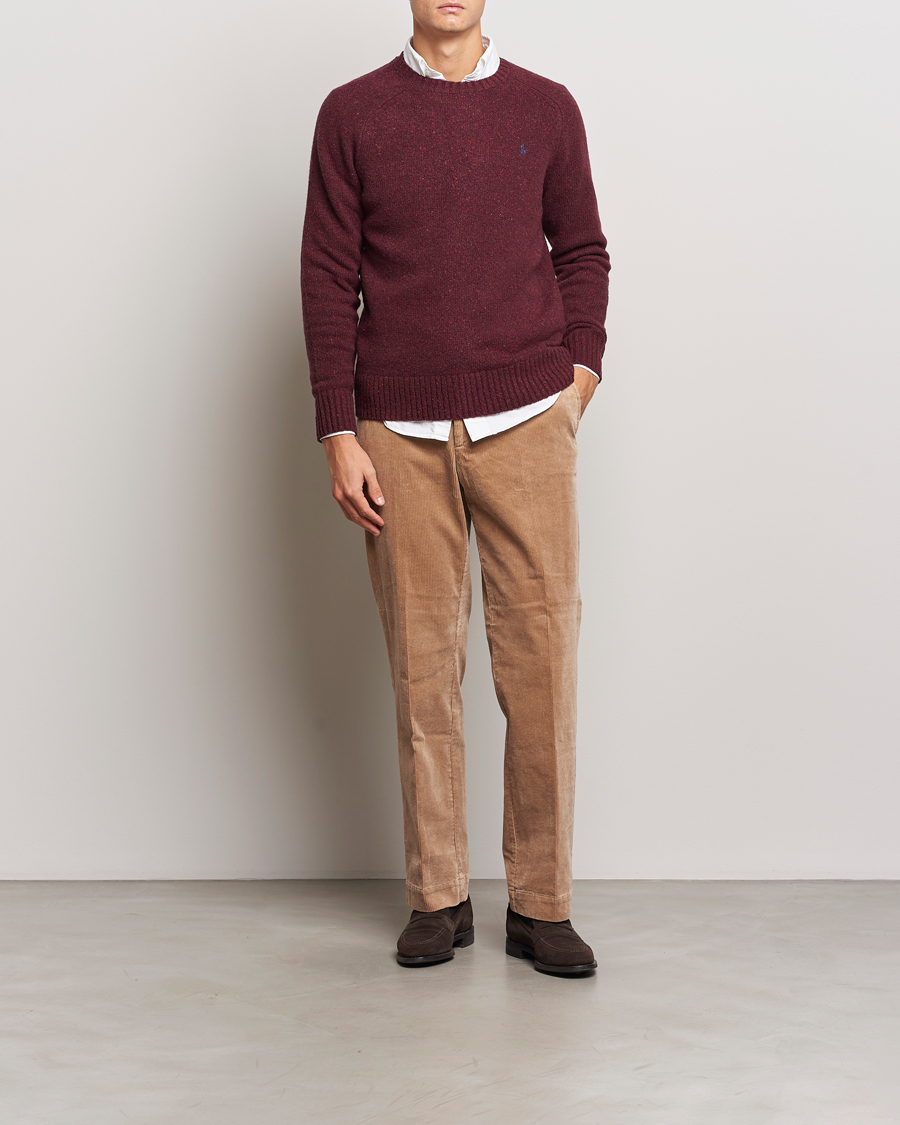 Herren | Pullover | Polo Ralph Lauren | Donegal Sweater Aged Wine