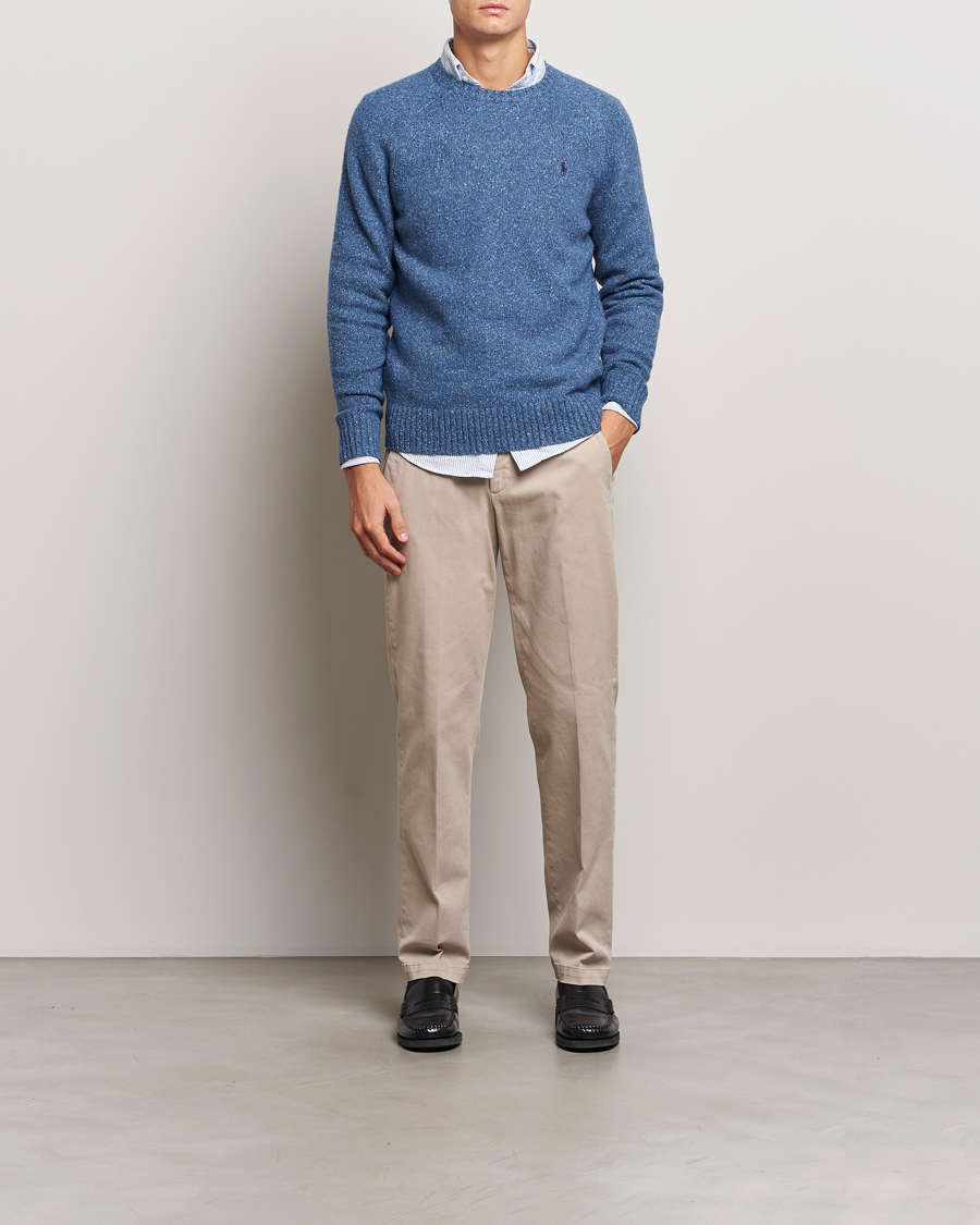 Herren | Pullover | Polo Ralph Lauren | Donegal Sweater Chambrey Blue