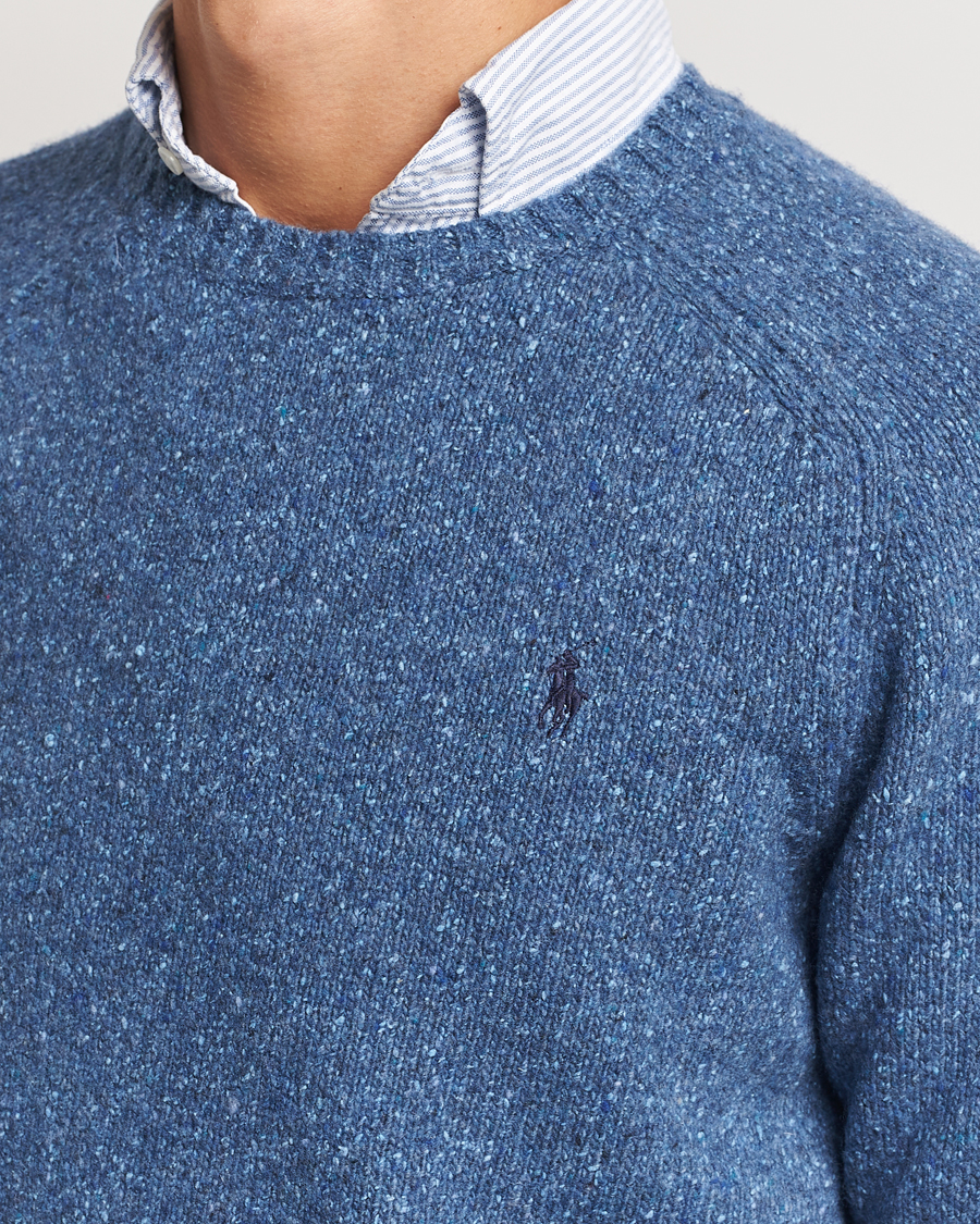 Herren | Pullover | Polo Ralph Lauren | Donegal Sweater Chambrey Blue