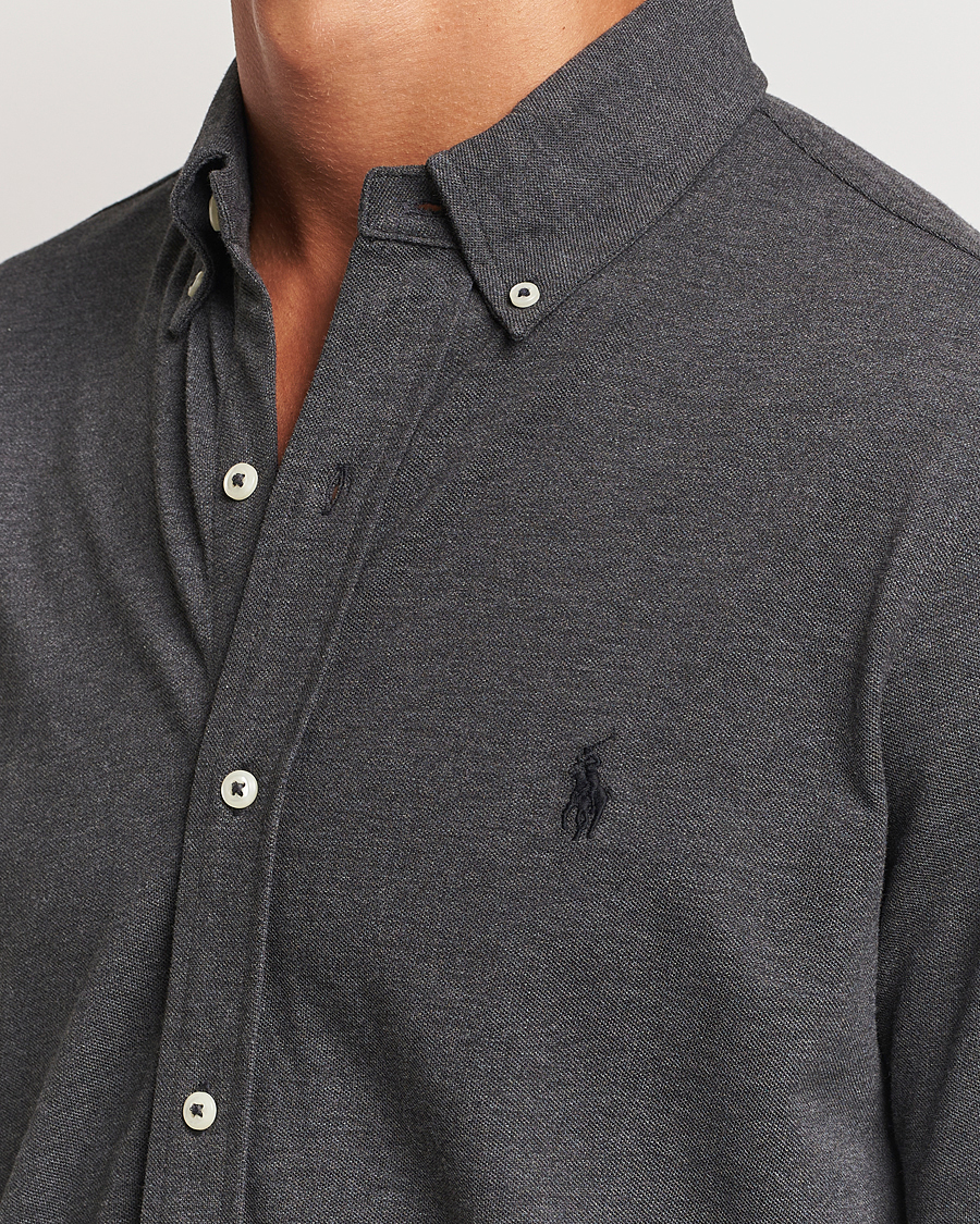 Herren | Hemden | Polo Ralph Lauren | Featherweight Mesh Shirt Windsor Heather