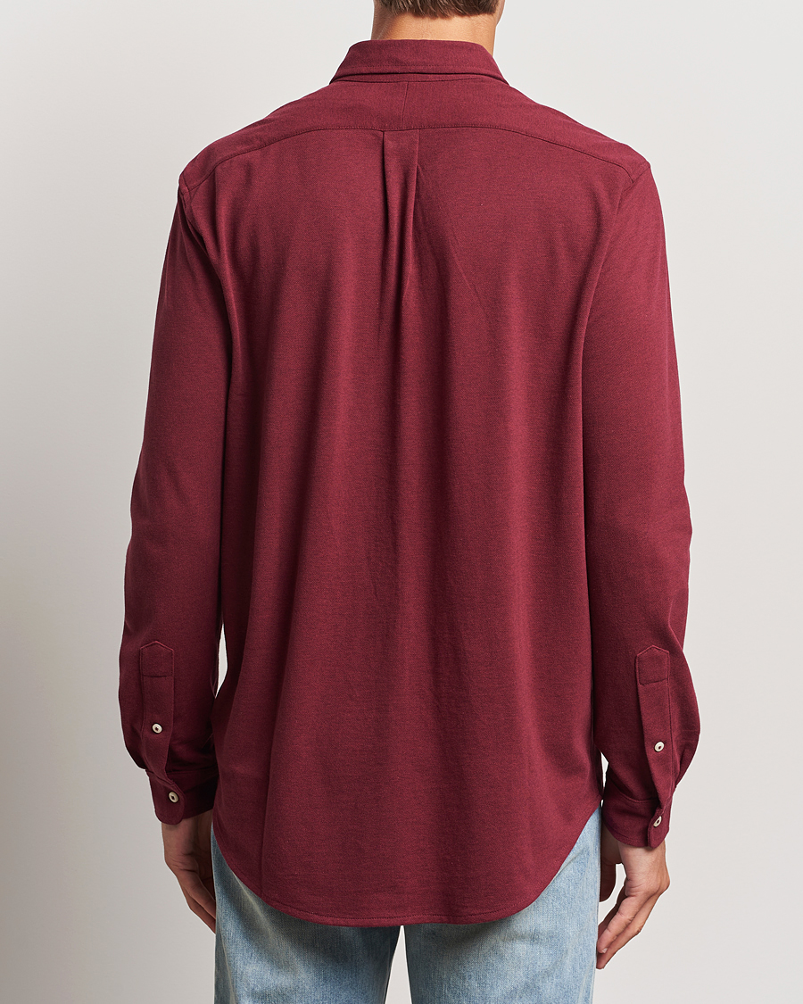 Herren | Hemden | Polo Ralph Lauren | Featherweight Mesh Shirt Vintage Port Heather