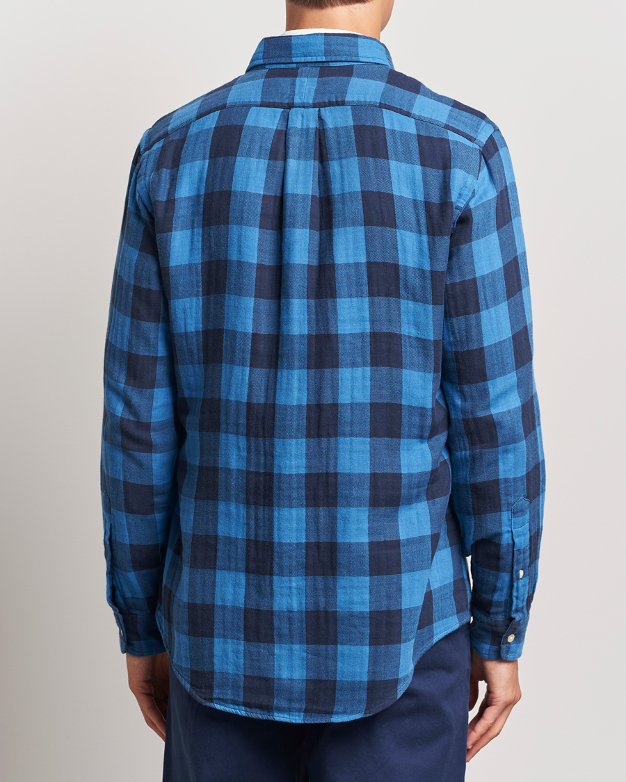 Herren | Hemden | Polo Ralph Lauren | Double Face Custom Fit Check Shirt Royal/Black