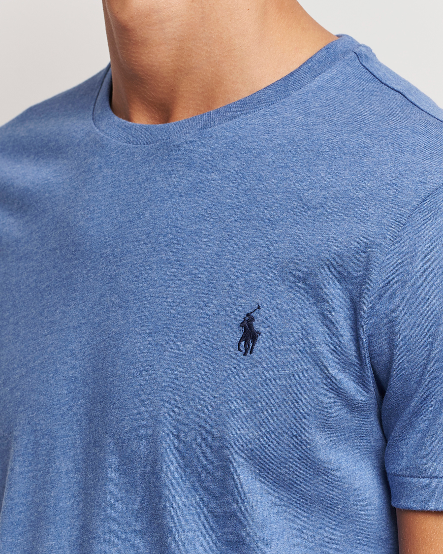 Herren | T-Shirts | Polo Ralph Lauren | Crew Neck T-Shirt Faded Royal Heahter