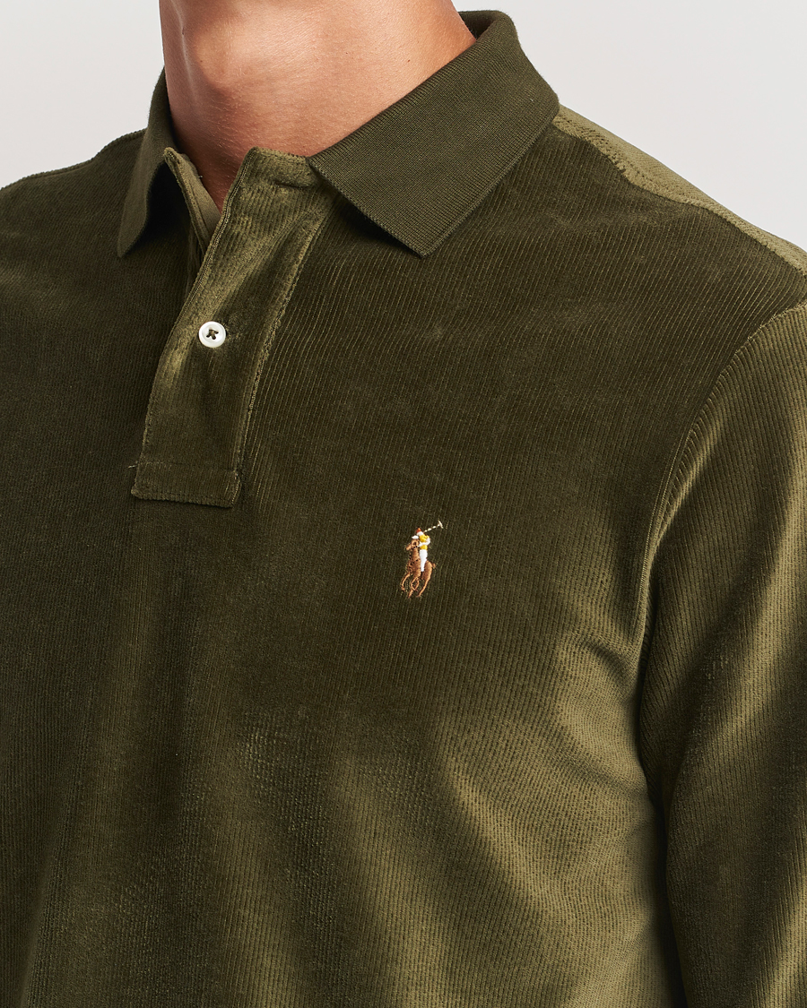 Herren | Pullover | Polo Ralph Lauren | Corduroy Long Sleeve Polo Dark Loden