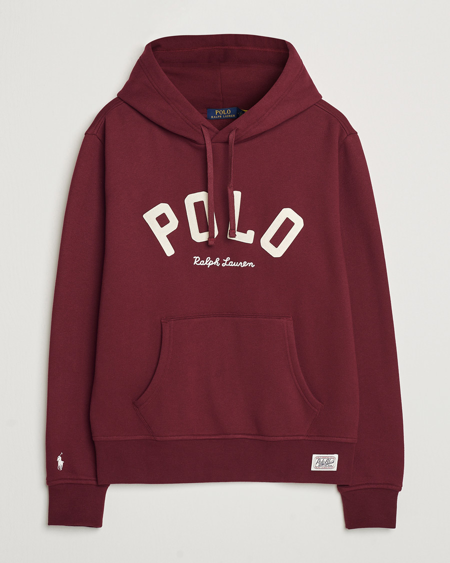 Herren | Pullover | Polo Ralph Lauren | RL Varsity Fleece Hoodie Classic Wine