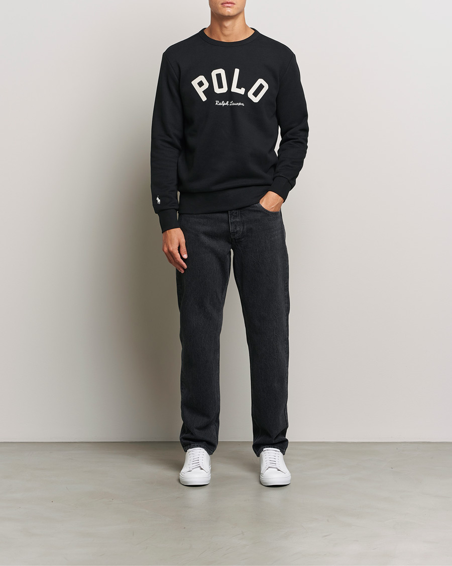Herren | Pullover | Polo Ralph Lauren | RL Varsity Sweatshirt Polo Black