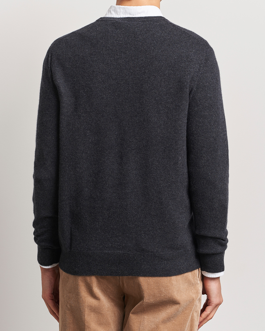 Herren | Pullover | Polo Ralph Lauren | Holiday Dog Cashmere Sweater Dark Granite Heather