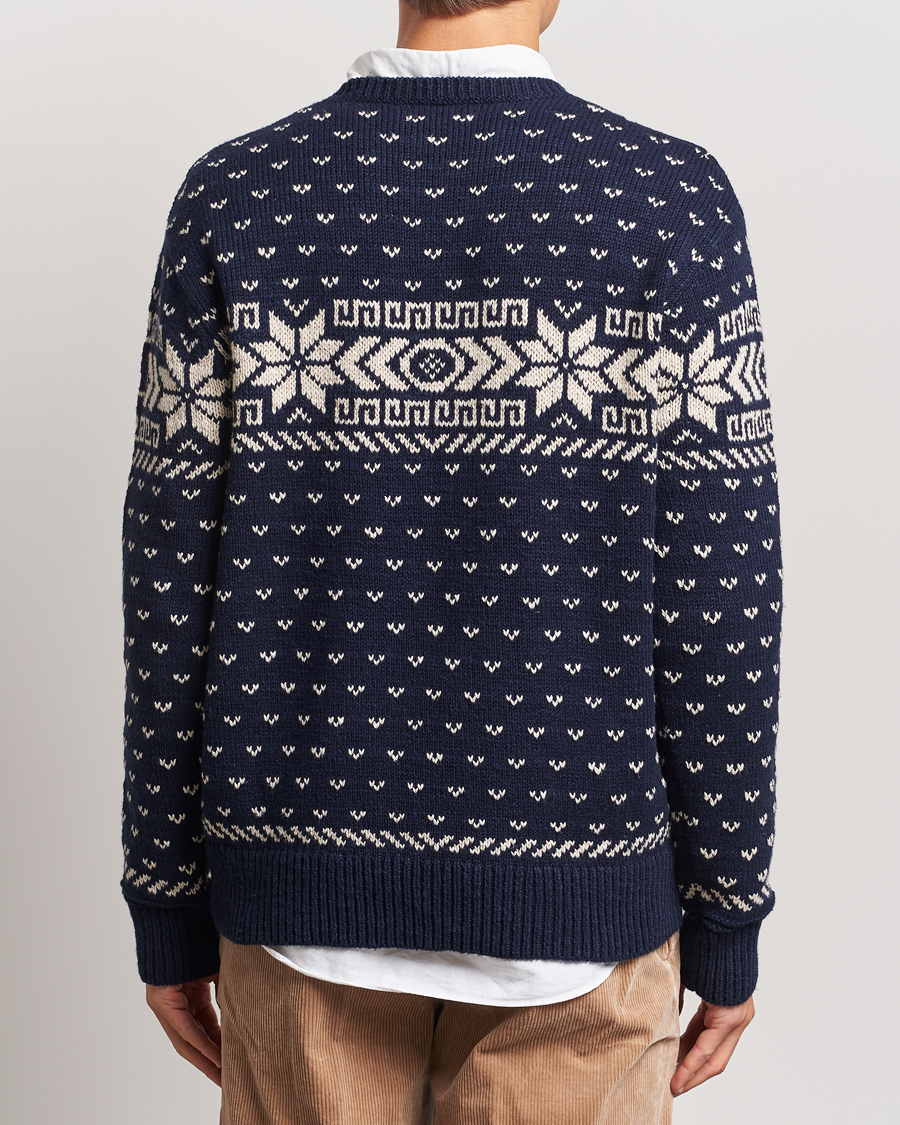 Herren | Pullover | Polo Ralph Lauren | Cotton/Cashmere Crew Neck Navy Combo