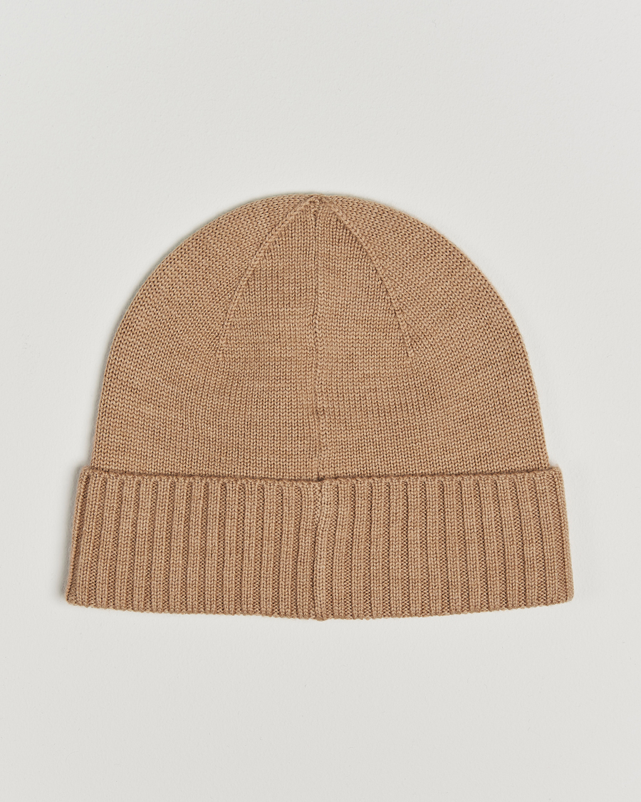 Herren | Mützen | Polo Ralph Lauren | Merino Beanie Camel Melange