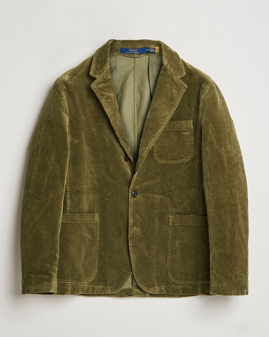 Herren | Sakkos | Polo Ralph Lauren | Corduroy Stretch Blazer Country Olive