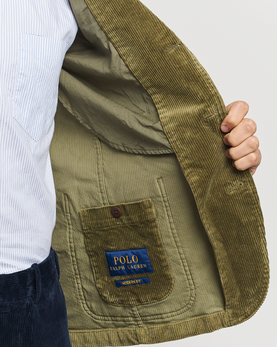 Herren | Sakkos | Polo Ralph Lauren | Corduroy Stretch Blazer Country Olive