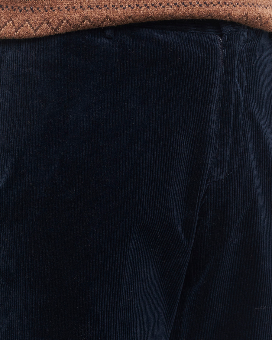 Herren | Hosen | Polo Ralph Lauren | Corduroy Pleated Trousers Aviator Navy
