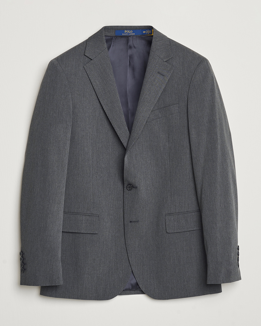 Herren | Sakkos | Polo Ralph Lauren | Single Breasted Sportcoat Charcoal
