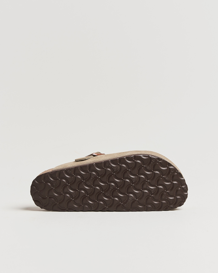 Herren | Sandalen & Pantoletten | BIRKENSTOCK | Woman Boston Soft Footbed Taupe Suede