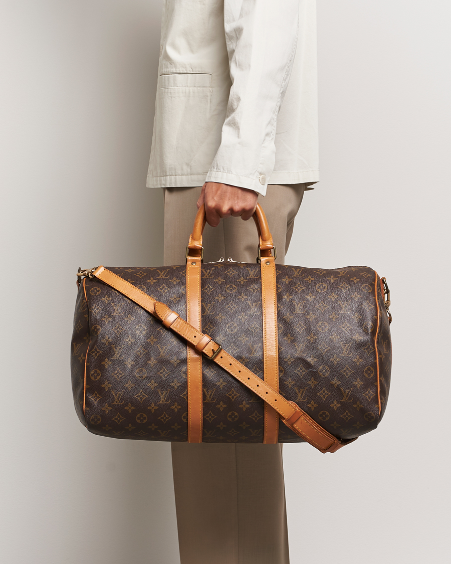 Herren | Louis Vuitton Pre-Owned Keepall Bandoulière 50 Monogram  | Louis Vuitton Pre-Owned | Keepall Bandoulière 50 Monogram 
