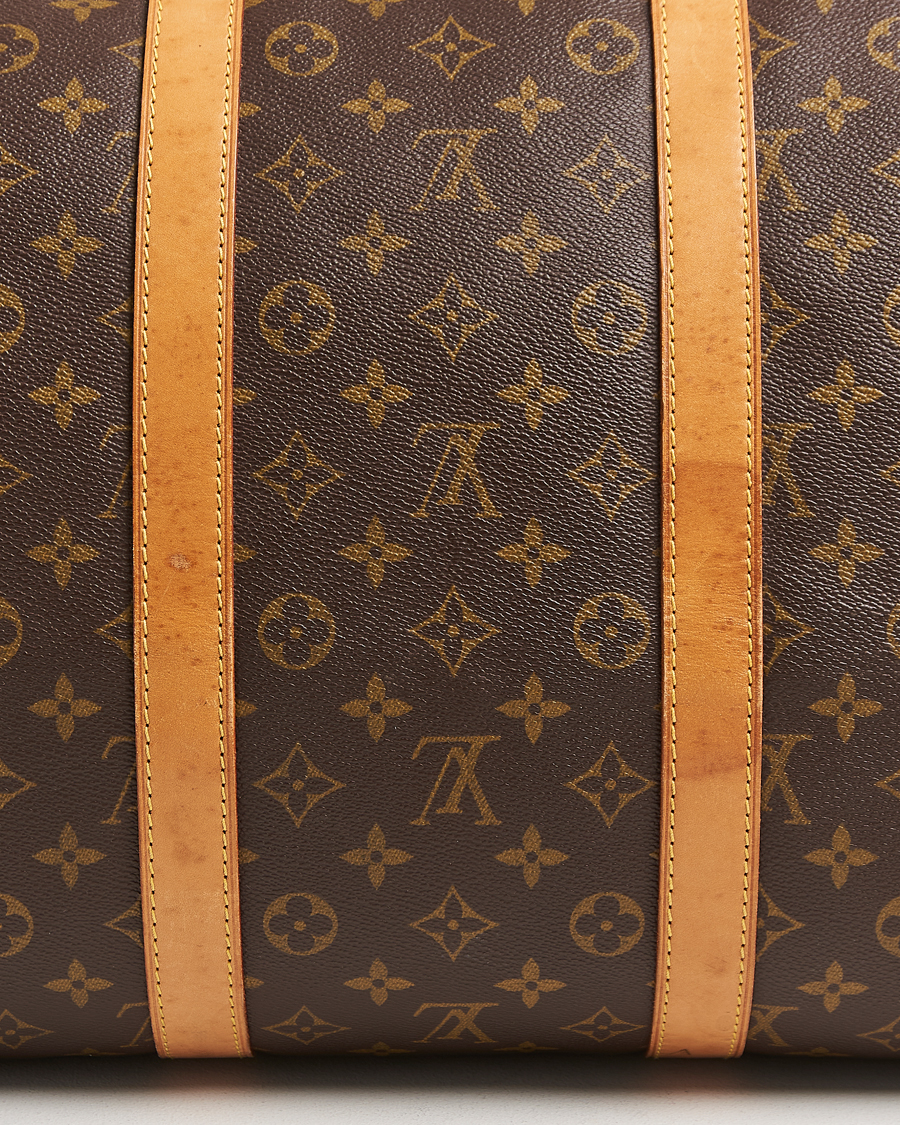 Herren | Louis Vuitton Pre-Owned Keepall 55 Bag Monogram | Louis Vuitton Pre-Owned | Keepall 55 Bag Monogram