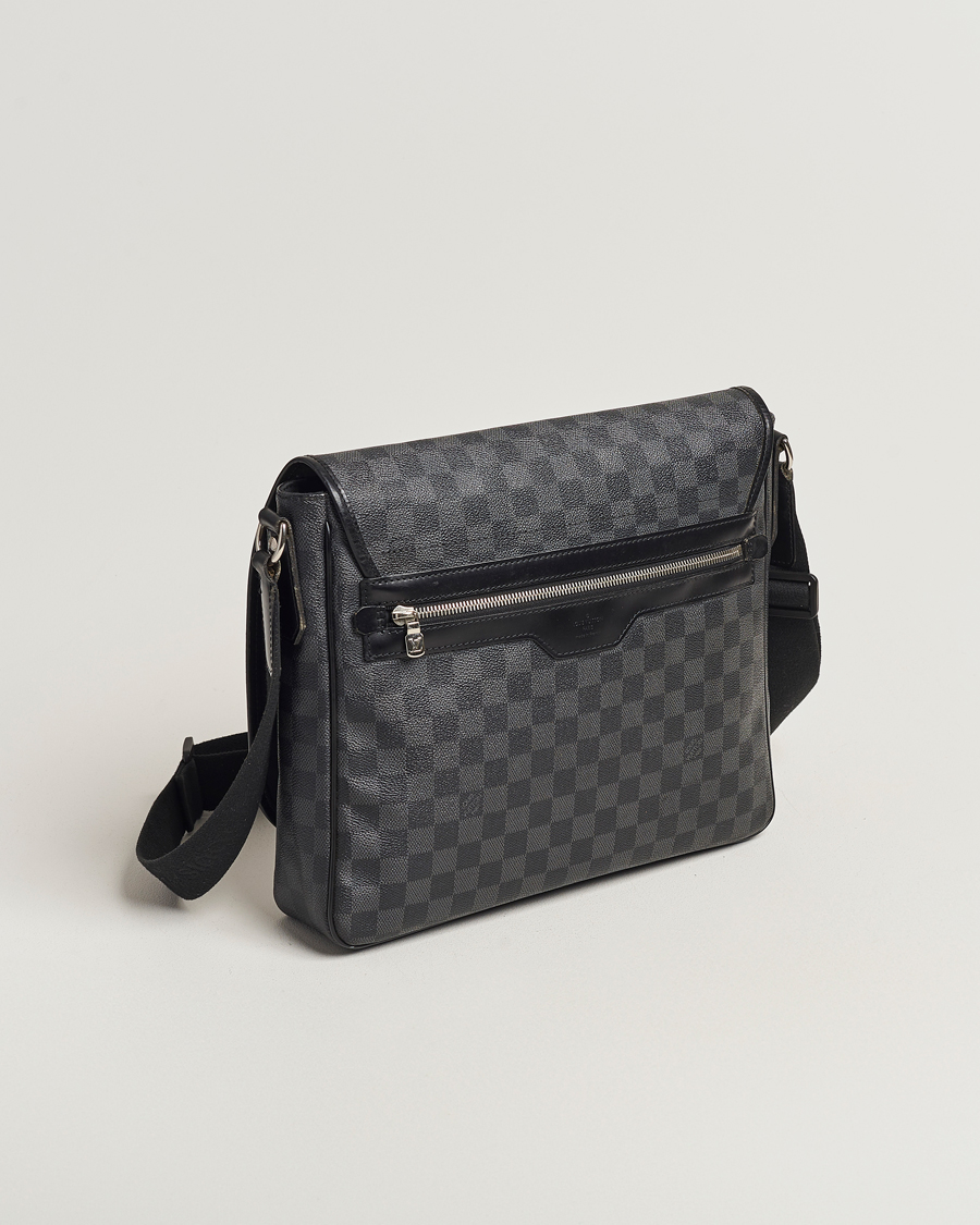 Herren | Louis Vuitton Pre-Owned Daniel MM Shoulder Bag Damier Graphite | Louis Vuitton Pre-Owned | Daniel MM Shoulder Bag Damier Graphite