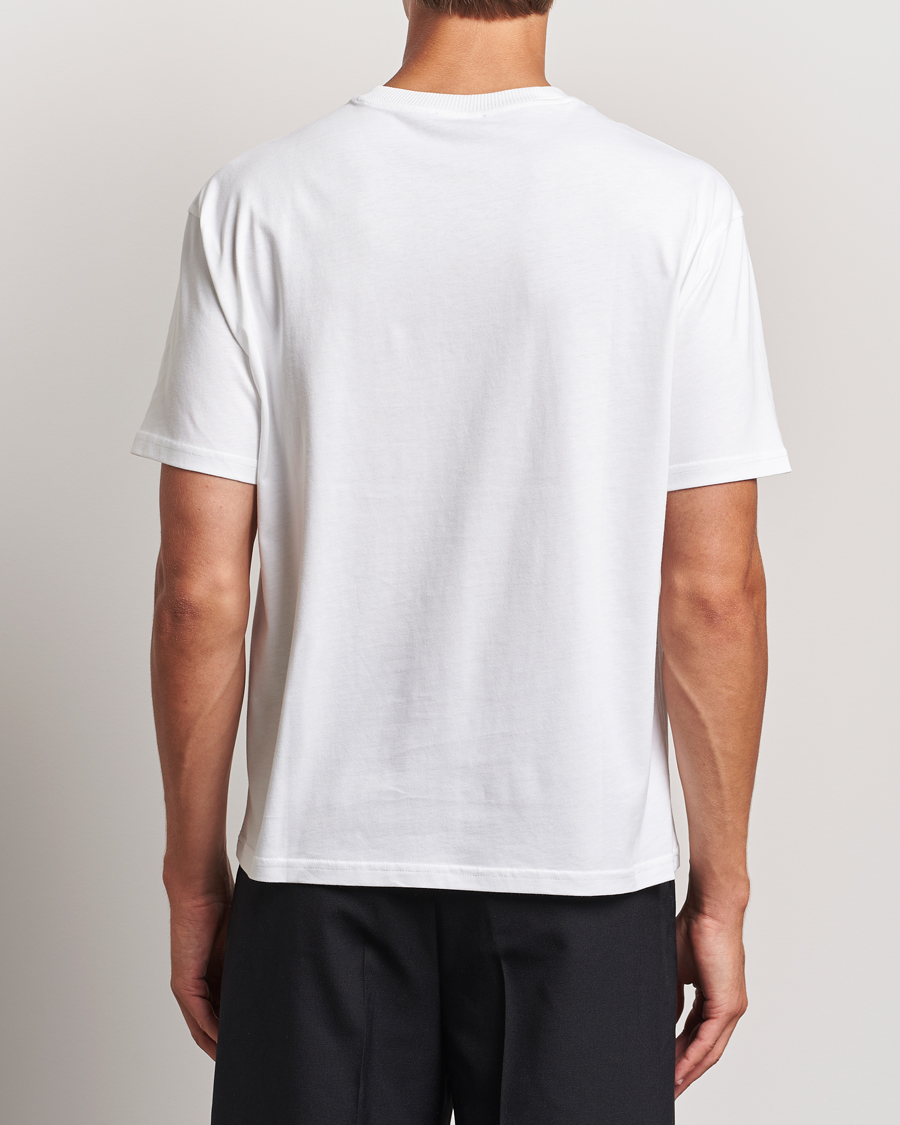 Herren | T-Shirts | A.P.C. | Boxy Micro Center Logo T-Shirt White