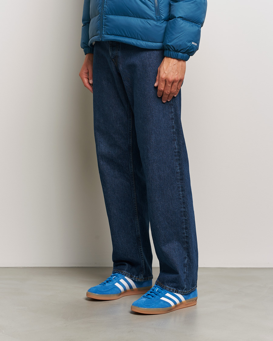 Herren | adidas Originals Gazelle Indoor Sneaker Blue/White | adidas Originals | Gazelle Indoor Sneaker Blue/White