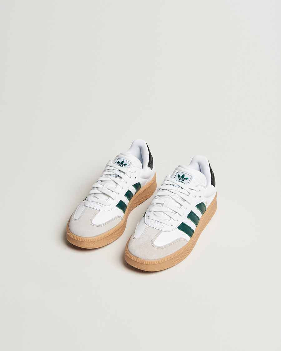 Herren | adidas Originals Samba XLG Sneaker White/Green | adidas Originals | Samba XLG Sneaker White/Green