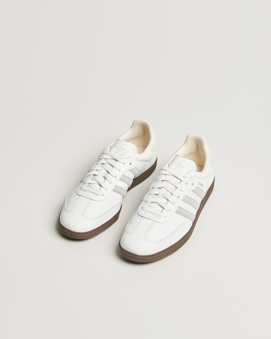 Herren | adidas Originals Samba Sneaker Off White/Grey | adidas Originals | Samba Sneaker Off White/Grey
