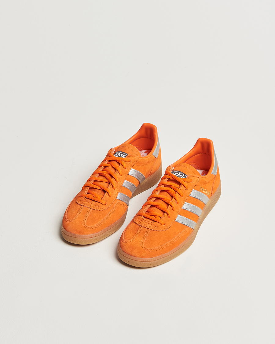 Herren | adidas Originals Handball Spezial Sneaker Orange/Alumina | adidas Originals | Handball Spezial Sneaker Orange/Alumina