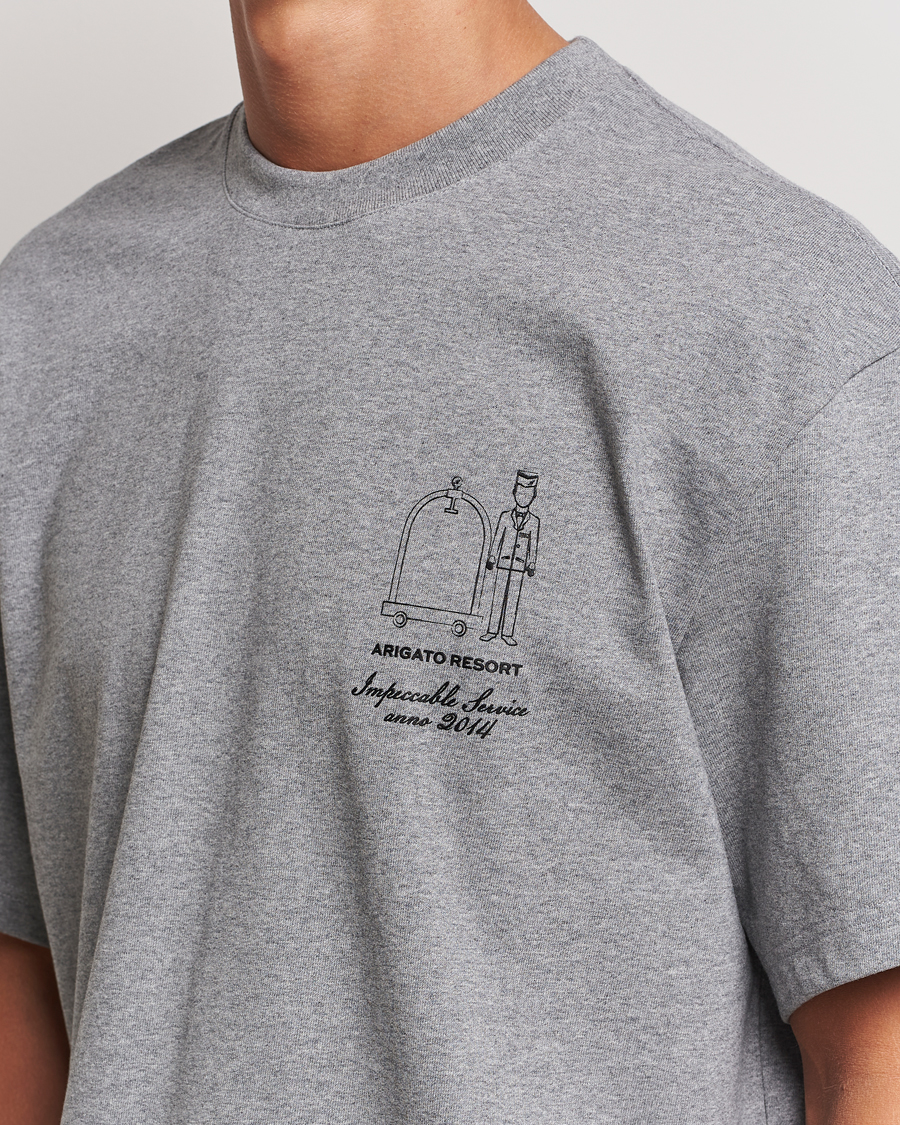 Herren | T-Shirts | Axel Arigato | Resort T-Shirt Grey Melange