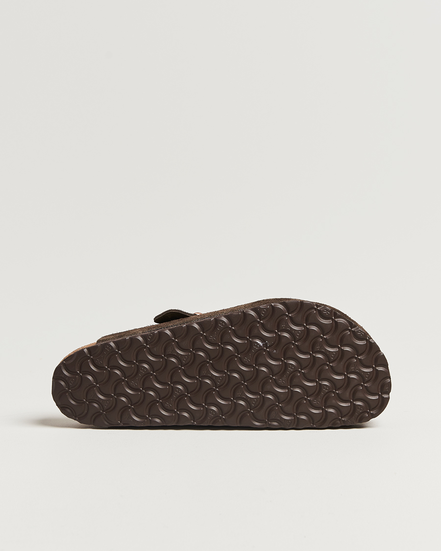 Herren | Sandalen & Pantoletten | BIRKENSTOCK | Boston Soft Footbed Mocca Suede