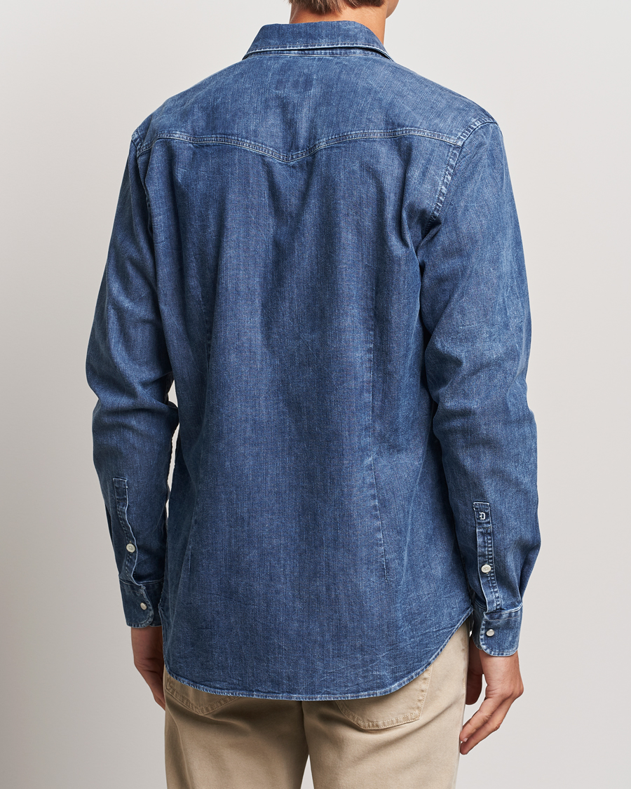 Herren | Hemden | Dondup | Slim Fit Denim Shirt Medium Blue