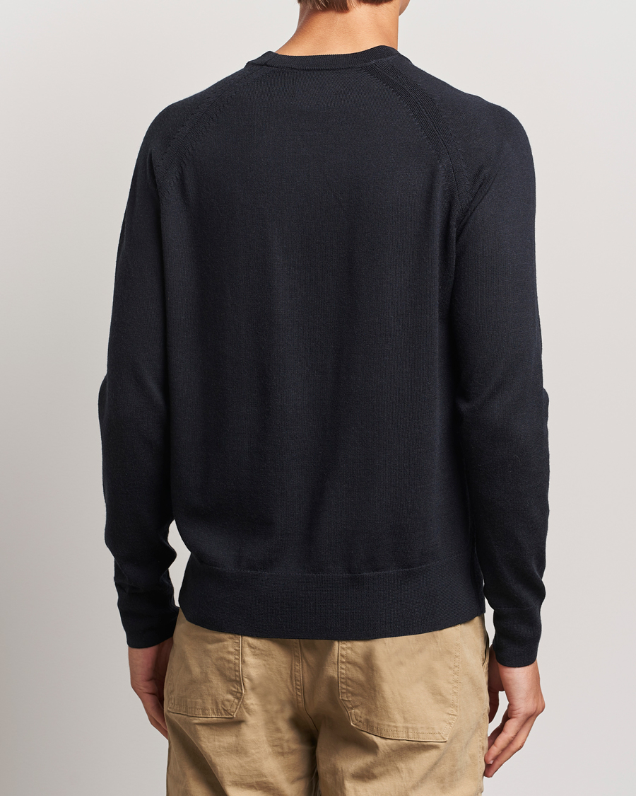 Herren | Pullover | Dockers | Washable Merino Crewneck Black