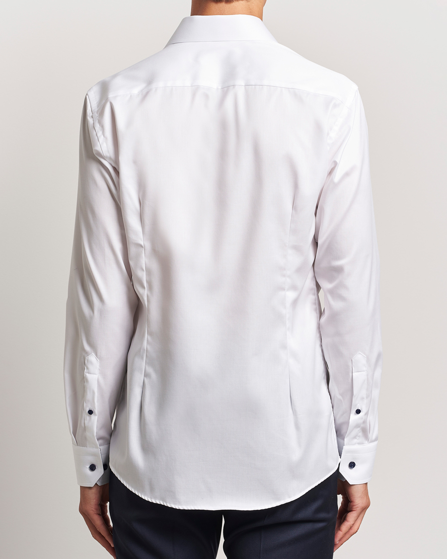 Herren | Hemden | Eton | Slim Fit Signature Twill Contrast Shirt White